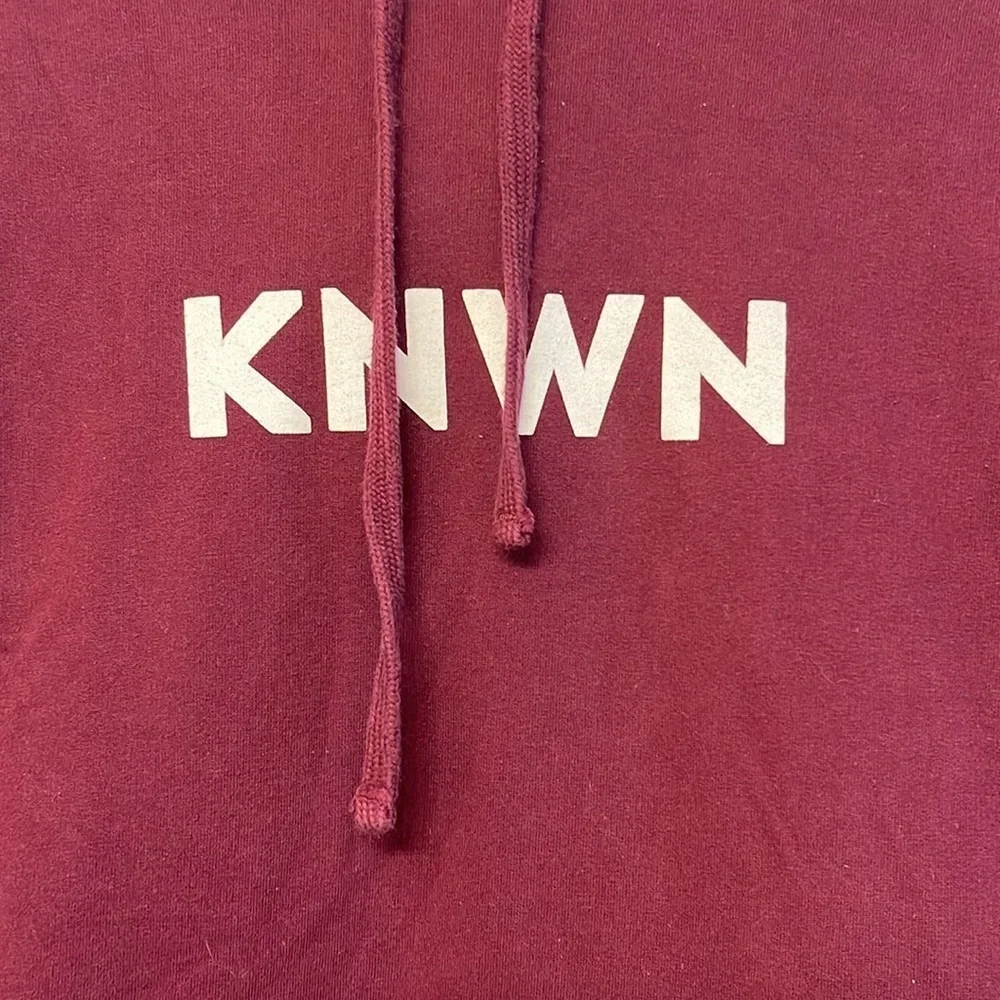 Art of Homage KNWN Independent Hillsong Maroon Hoodie Size XXL EUC #3548 - Picture 2 of 7